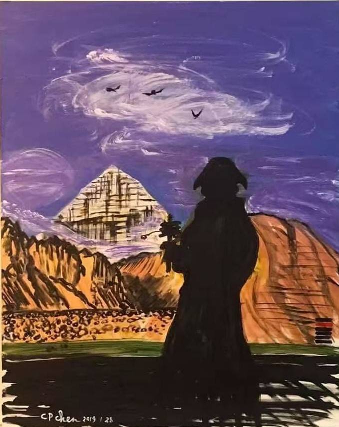 陳持平詩歌《雪地》