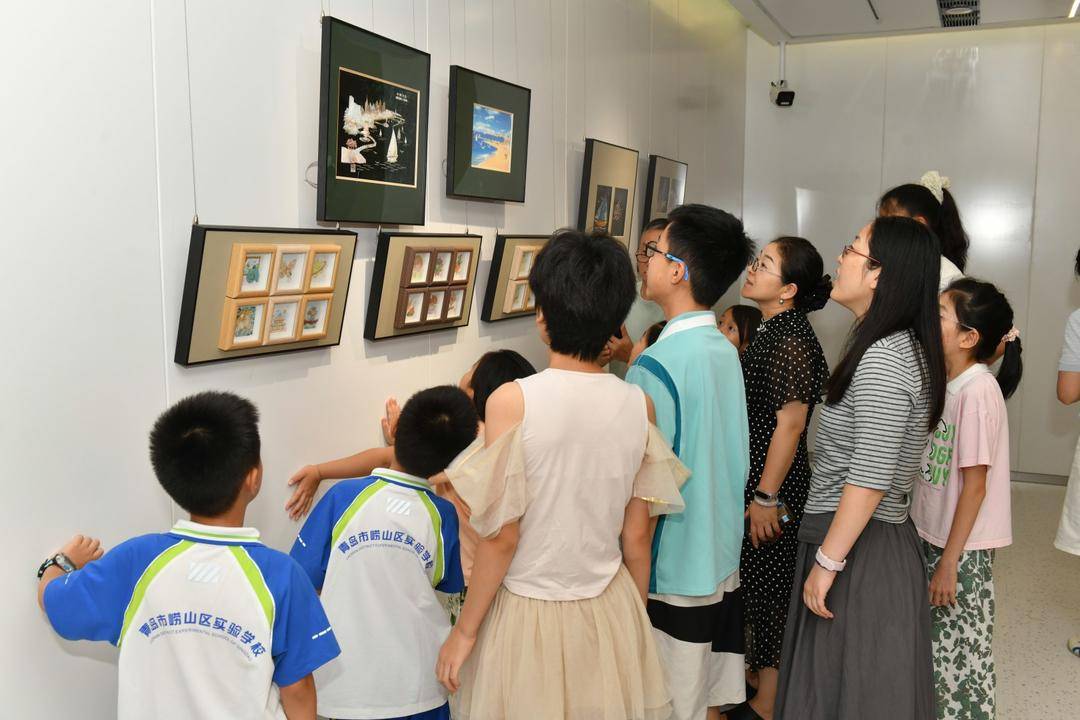 嶗山區第一中學“美術館式學校”揭牌，迎來首屆國際藝術名家邀請展
